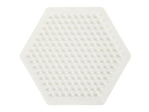 [90202283 1272019] Creativ Company Bügelperlen Platten Nabbi Sechseck Weiss