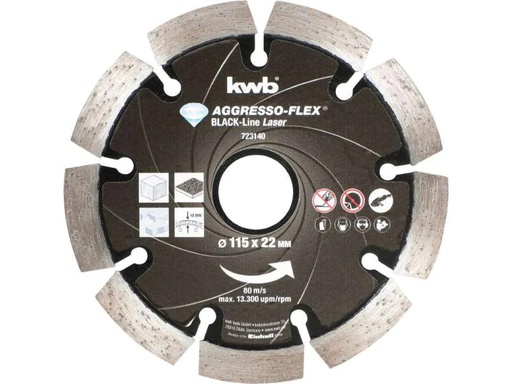 [90031119 492685] kwb Trennscheibe Black-Line Diamant 115 mm