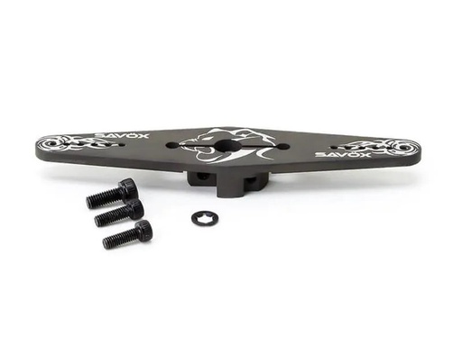 [90202610 1289906] Savöx Servoarm Aluminium, Doppelt 84 mm, 25T