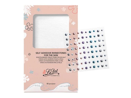 [90202661 1275573] LaDot Glitzersticker 80 Stück, Mehrfarbig