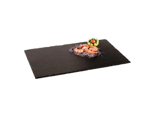 [90031184 1033589] Paderno Servierplatte Schiefer, 32.5 x 17.5 x 0.4 cm