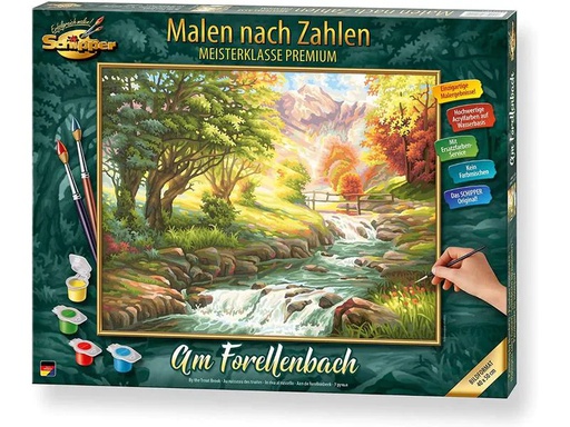 [90031306 680347] Schipper Malen nach Zahlen Forellenbach