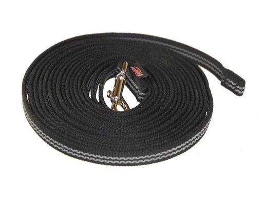 [90202912 1281310] Grossenbacher Schleppleine ABS Gurt, 16 mm / 4 m, Schwarz