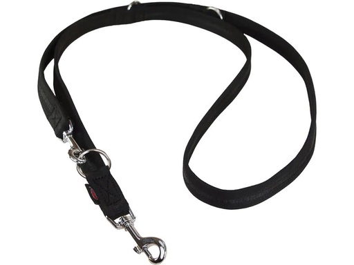 [90203028 1281282] Grossenbacher Hundeleine 180 cm, 25 mm, Schwarz