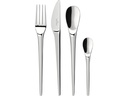 Villeroy & Boch Besteck-Set NewMoon 24-teilig, Silber