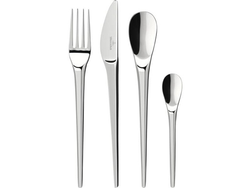 [90031355 1097787] Villeroy &amp; Boch Besteck-Set NewMoon 24-teilig, Silber