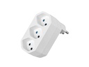 STEFFEN Manta Mehrfachadapter 3xT13 drehbar 3