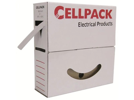 [90203231 1293063] Cellpack AG Schrumpfschlauch 15 m x 3 mm Weiss