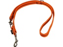 Grossenbacher Hundeleine 180 cm, 20 mm, Schwarz/Orange