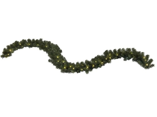 [90203379 748102] Star Trading Girlande Ottawa, 30 LEDs, 2.7 m, Grün