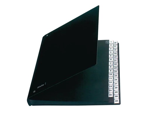 [90031418 555706] Biella Pultmappe A4 1-31 Schwarz