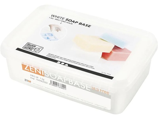 [90031446 1140245] Creativ Company Glycerinseife 1 kg, Weiss