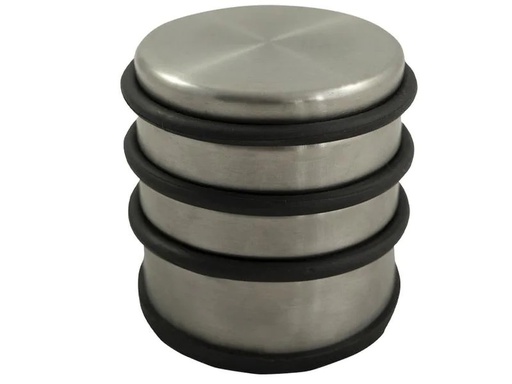 [90203597 1276213] HSI Hermann Schwerter Iserlohn Türsicherung Puck hoch, Edelstahl, Ø 68 mm, Silber