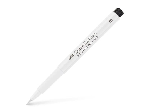 [90203689 1286243] Faber-Castell Tuschestift Pitt Artist Pen B Weiss