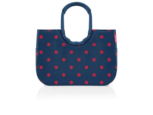 [90203694 1177419] Reisenthel Einkaufskorb Loopshopper L Mixed Dots Red