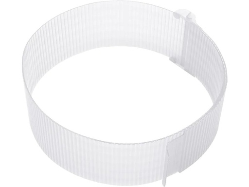 [90203763 1267529] Zenker Backrahmen Weiss, Rund