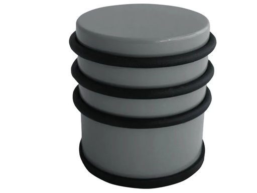 [90203777 1276214] HSI Hermann Schwerter Iserlohn Türsicherung Puck hoch, Edelstahl, Ø 68 mm, Grau