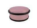 HSI Hermann Schwerter Iserlohn Türsicherung Puck flach, Edelstahl, Ø 95 mm, Rosa