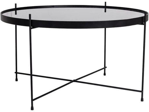 [90203835 1249613] House Nordic Couchtisch Venezia 70 x 40 cm, Schwarz