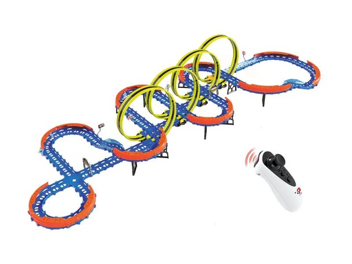 [90203890 1296130] Amewi Magic Traxx Glow Rennbahn 113-teilig mit 2 Autos