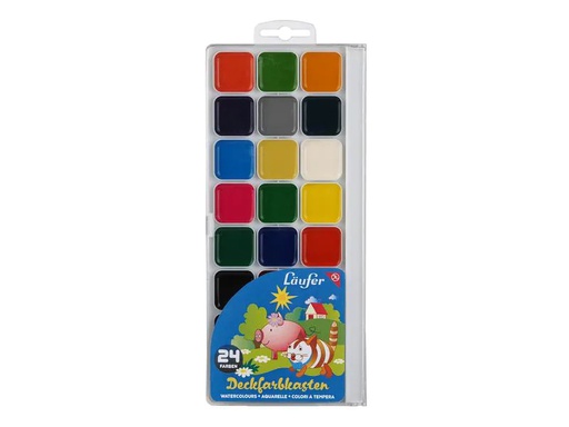 [90204037 1283807] Läufer Wasserfarbe 24 Farben