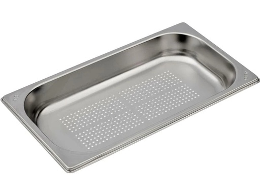 [90204372 1294150] INOX Garbehälter GN gelocht, 40 mm
