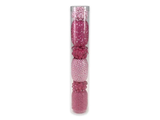 [90204462 1256480] Pattberg Geschenkband Mustermix Set Set, 9 Stück, Rosa