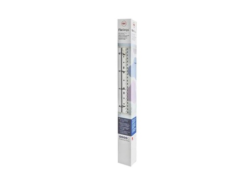[90204512 1289853] GBC Heftstreifen WireBind &amp; ClickBind 34 Stanzlöcher, 100 Stück