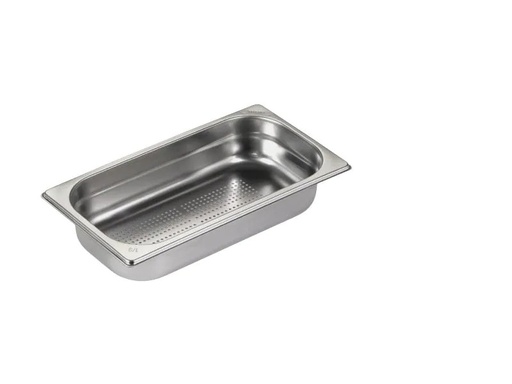 [90204538 1294151] INOX Garbehälter GN 1/3 gelocht, 65 mm