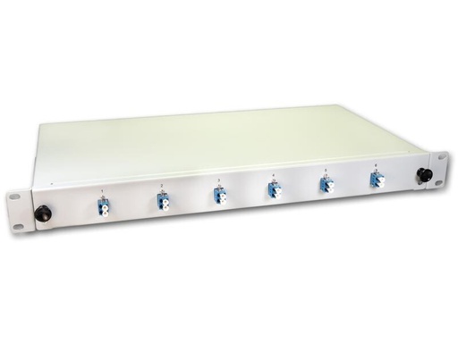 [90204729 1296018] Lightwin Spleissbox 12 Fasern, 6x DLC SM, 9/125µm OS2 Pigtail