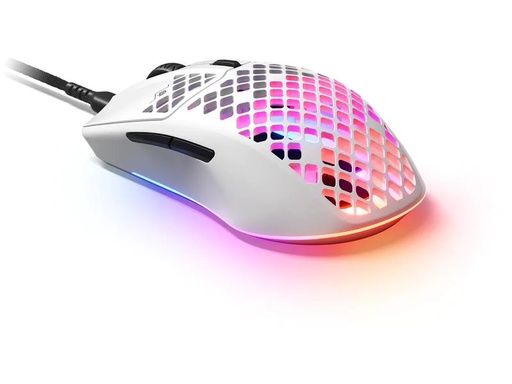 [90204759 1291311] Steel Series Gaming-Maus Aerox 3 Weiss