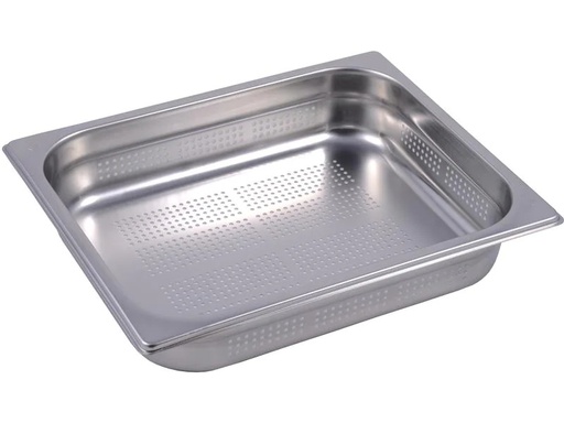 [90204768 1294153] INOX Garbehälter GN 1/2 gelocht, 65 mm