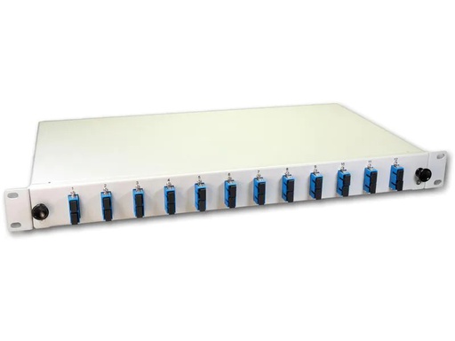 [90204775 1296032] Lightwin Spleissbox 24 Fasern, 12x DSC SM, 9/125µm OS2 Pigtail