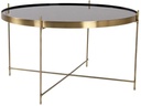 House Nordic Couchtisch Venezia 70 x 40 cm, Gold