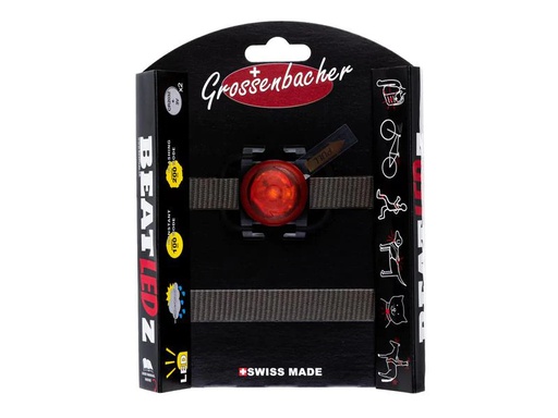 [90204843 1281317] Grossenbacher Leuchte BeatLEDz SG1, Rot