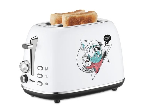 [90204864 1297407] Trisa Toaster Street Art Weiss