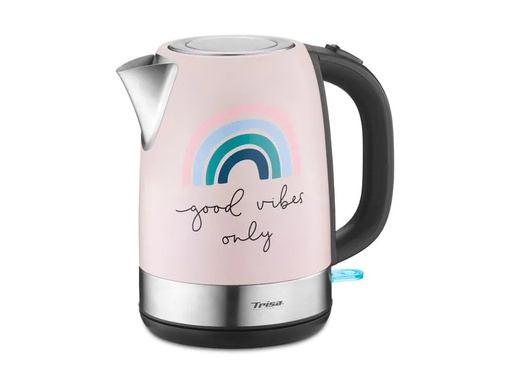 [90204888 1297405] Trisa Wasserkocher Good Vibes 1.7 l, Rosa