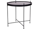 House Nordic Beistelltisch Venezia 48 x 48 cm, Schwarz