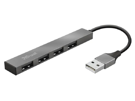 [90205002 1293203] Trust USB-Hub Halyx Mini USB 2.0 Typ-A 4-Port