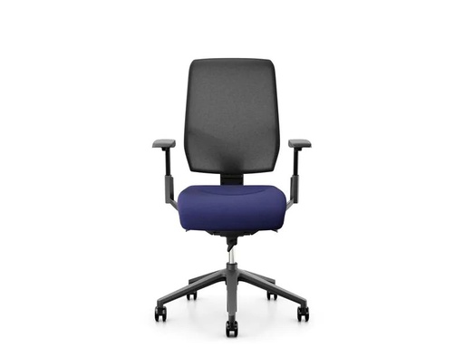 [90205071 1265979] Giroflex Bürostuhl 68 mit Netzrücken Dunkelblau