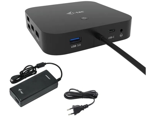 [90205109 1293527] i-tec Dockingstation USB-C HDMI DP Dual PD 65W + UC 77 W