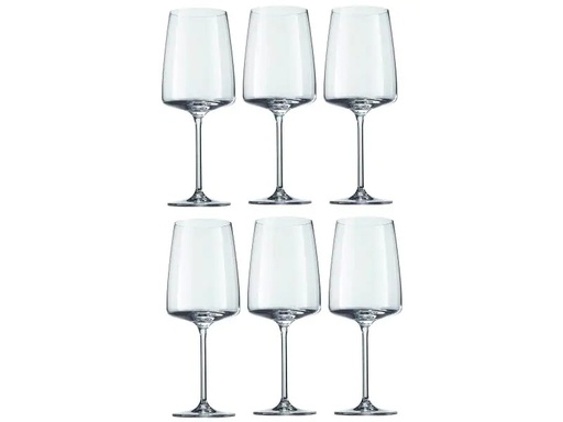 [90031959 833946] Schott Zwiesel Rotweinglas Sensa 660 ml, 6 Stück, Transparent