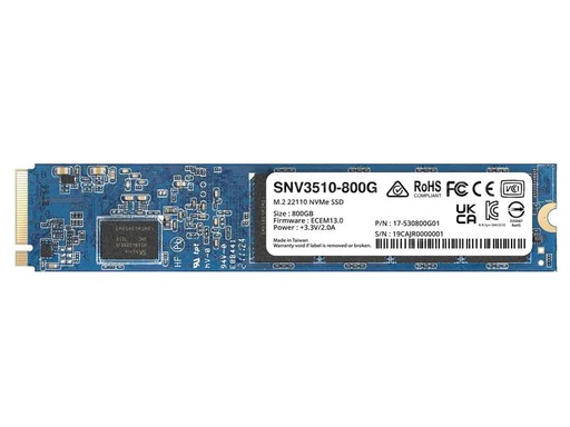 [90205261 1292028] Synology SNV3510 M.2 22110 NVMe 800 GB