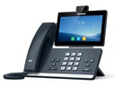Yealink Tischtelefon T58W mit Kamera Grau
