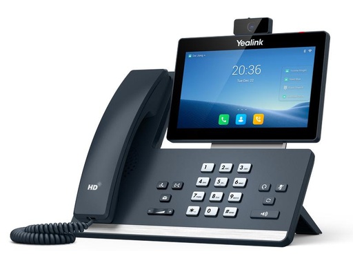 [90205488 1290161] Yealink Tischtelefon T58W mit Kamera Grau