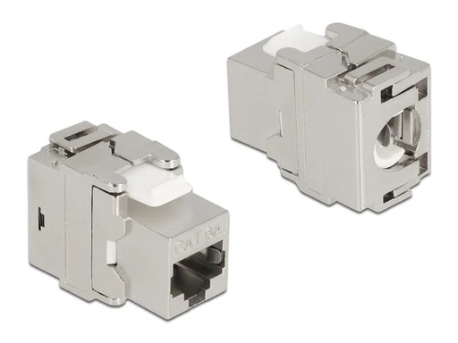 [90205818 1278967] Delock Keystone-Modul RJ45 - LSA, Cat.6A 180° werkzeugfrei, STP