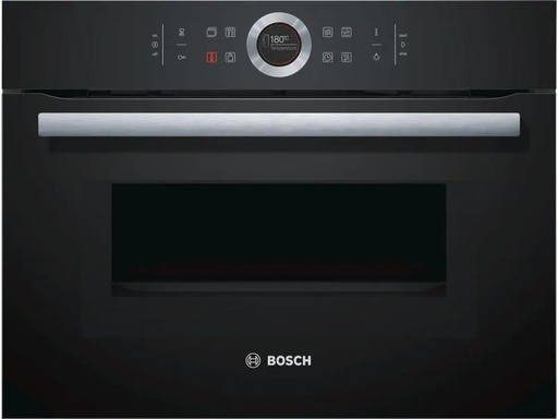 [90205840 372087] Bosch Einbaubackofen mit Mikrowelle CMG633BB1 Schwarz