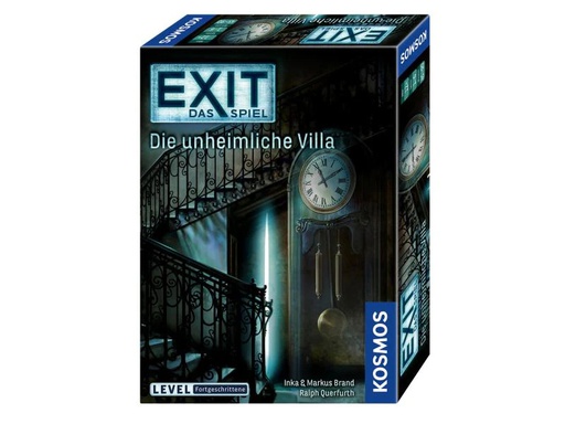 [90003187 834806] Kosmos Kennerspiel EXIT: Die Unheimliche Villa