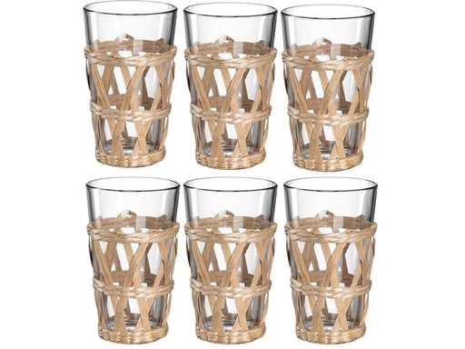 [90205913 1297330] Leonardo Trinkglas Garda 500 ml, 6 Stück, Transparent
