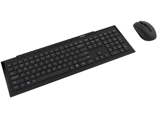 [90206336 1267647] Rapoo Tastatur-Maus-Set 8210M Optical Set